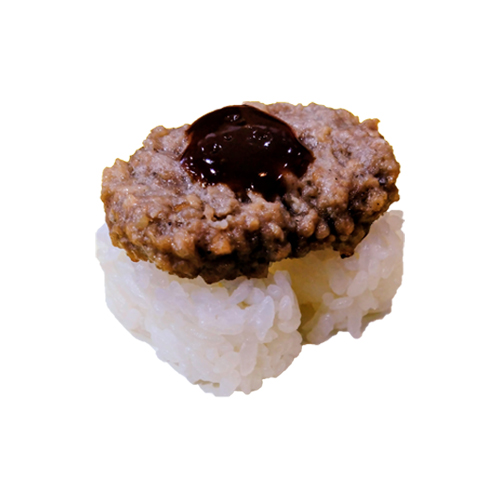 ハンバーグ　わさび抜き